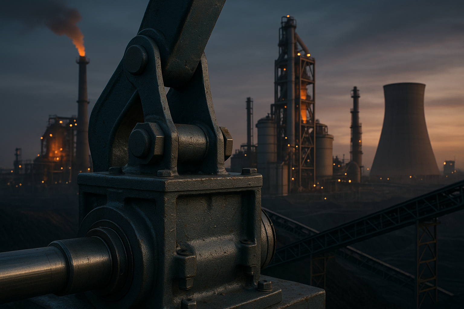 Steel, power, cement and mining industries